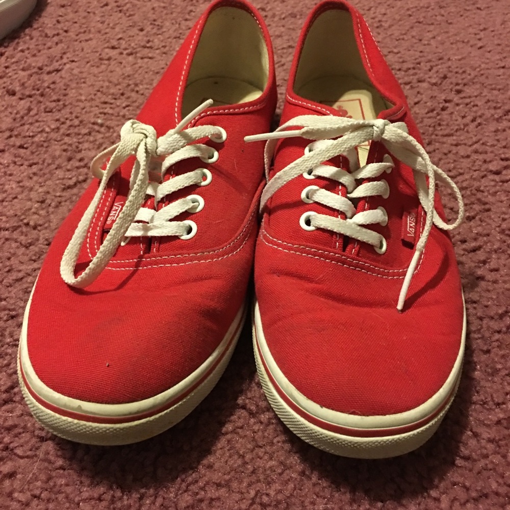 Red vans
